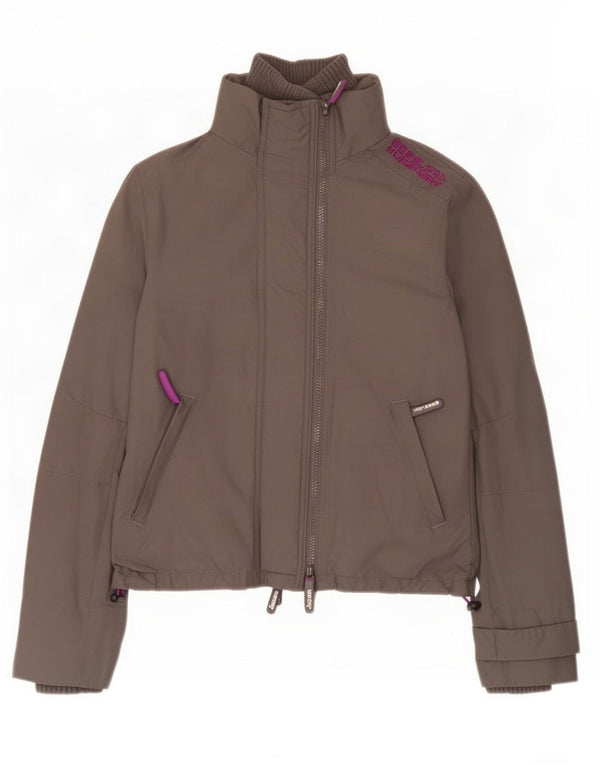 Jachetă Windbreaker pentru femei The Windcheater Graphic UK 10 Small Gri