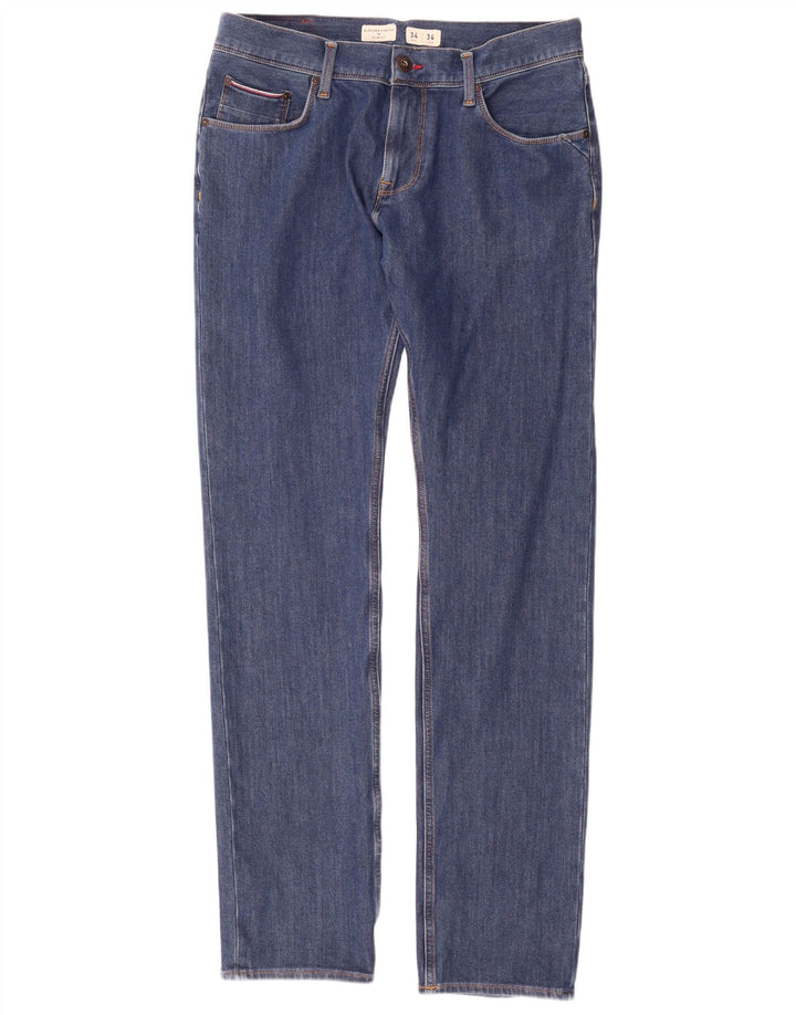 Blugi pentru bărbați Tommy Hilfiger Bleecker Slim W34 L34 Bumbac albastru
