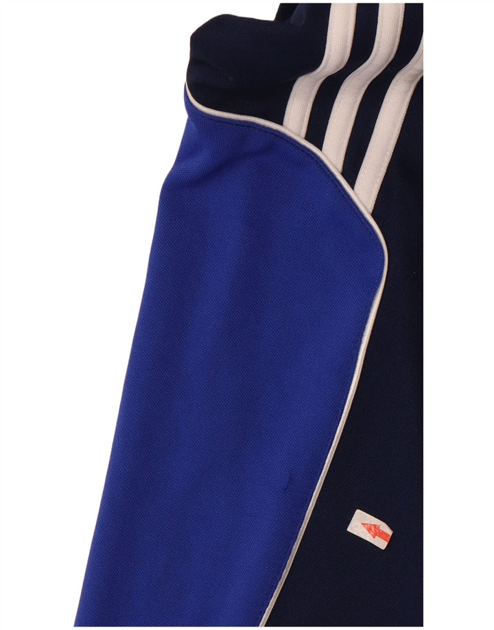 Pantaloni de trening Adidas Climalite pentru bărbați, medii, bleumarin, color block