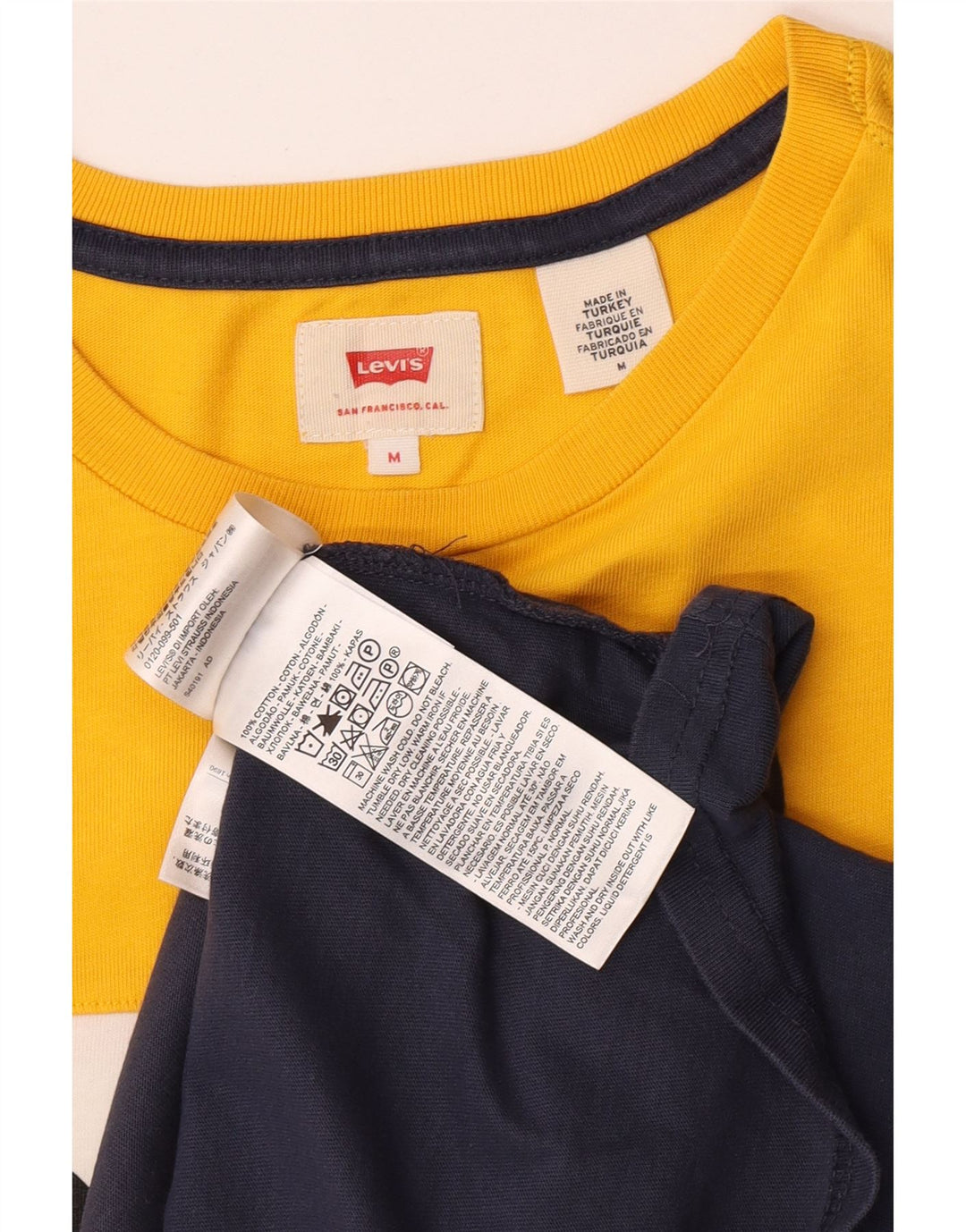 Tricou grafic pentru bărbați Levi's Top mediu multicolor din bumbac color bloc