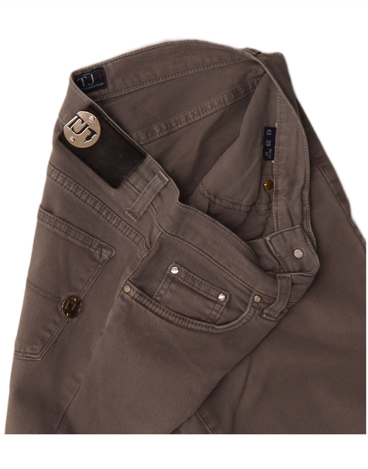 TRUSSARDI Pantaloni casual drepti pentru femei W27 L31 gri