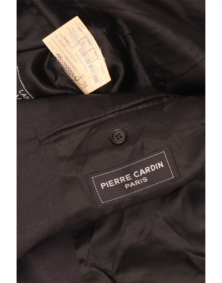 Jachetă pentru bărbați Pierre Cardin cu 2 nasturi IT 50 Lână mare gri