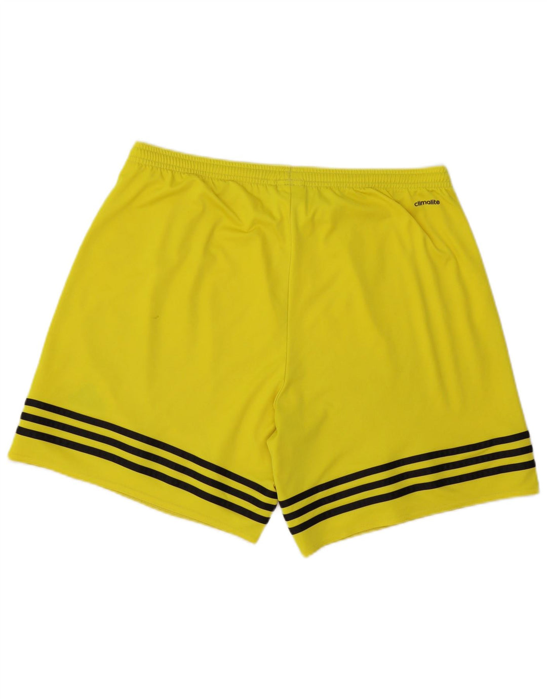 Pantaloni scurți sport pentru bărbați Adidas Climalite, mari, galbeni, din poliester
