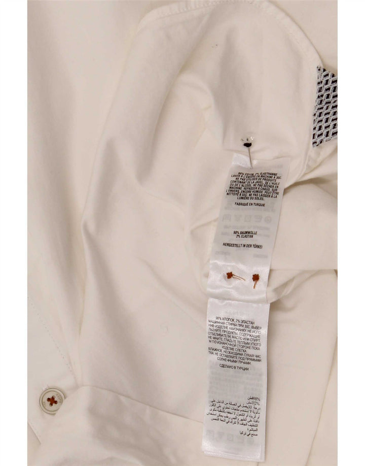Cămașă pentru bărbați Ted Baker Mărimea 5 XL Bumbac alb
