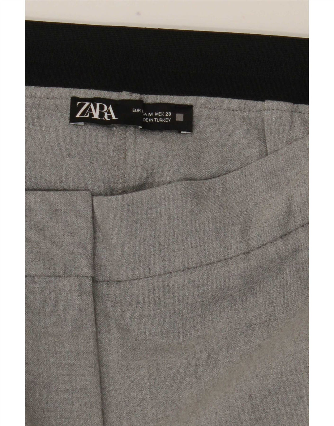 Pantaloni chino slim pentru femei Zara Mediu L28 L27 Gri