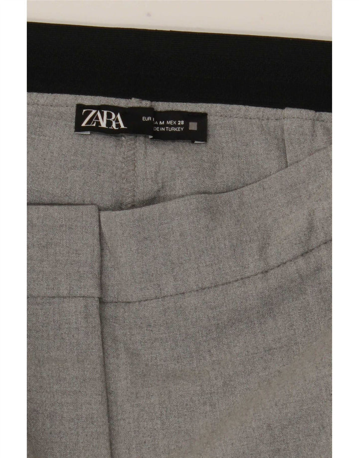 Pantaloni chino slim pentru femei Zara Mediu L28 L27 Gri