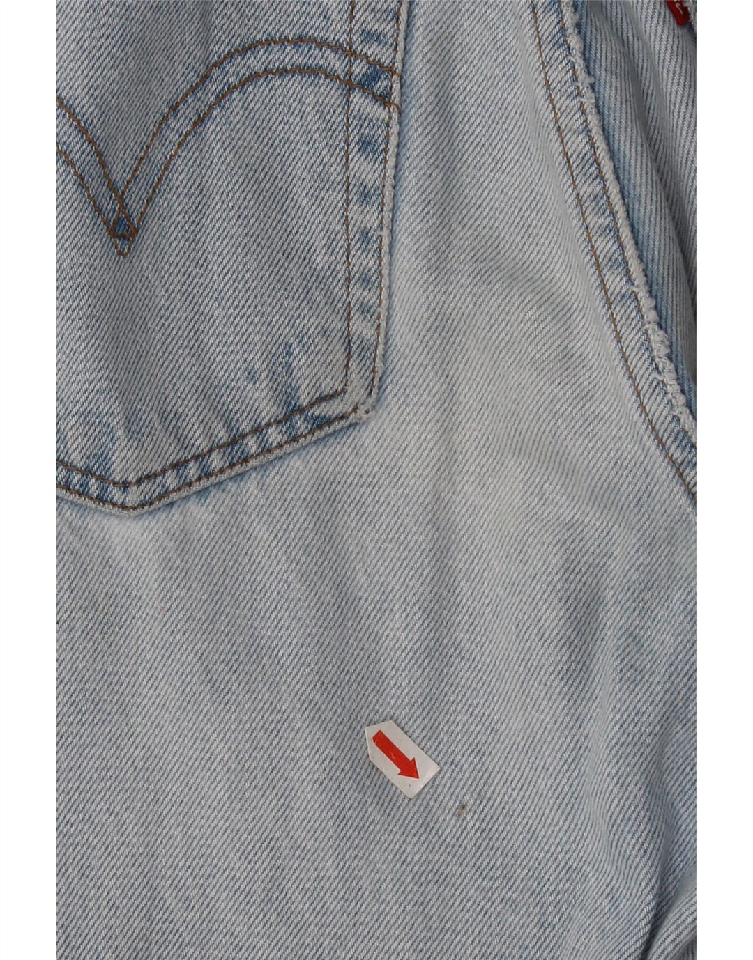 Blugi drepti pentru femei Levi's Ribcage W25 L29 Bumbac albastru