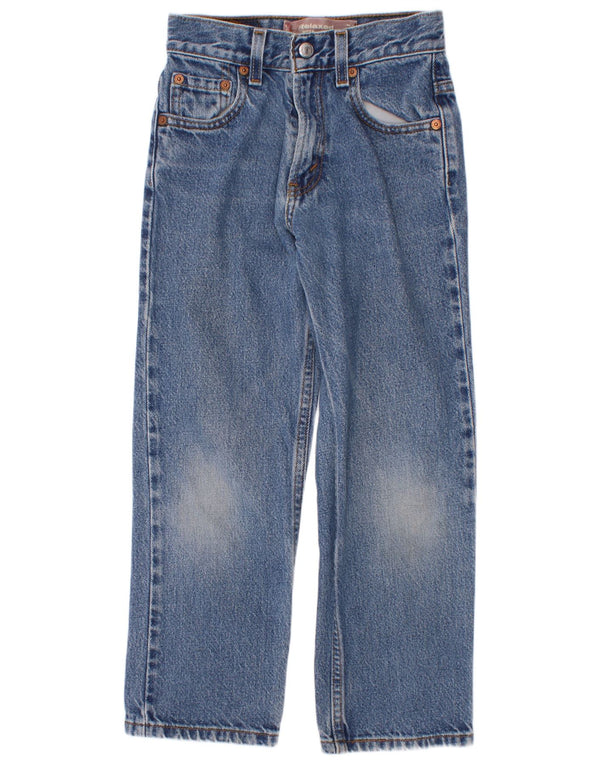 Blugi drepti Levi's Boys 550 Relaxed Fit 6-7 ani W22 L21 Bumbac albastru