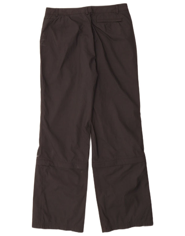 Pantaloni de trening NIKE pentru femei UK 12 Poliester mediu negru