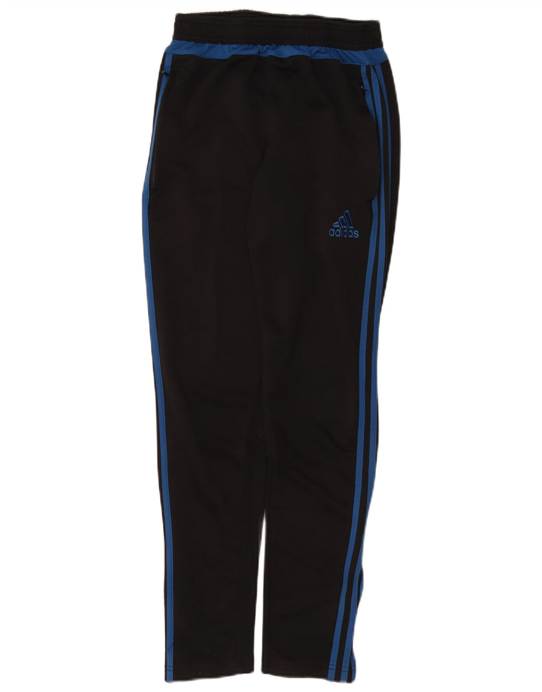 Pantaloni de trening ADIDAS pentru bărbați, poliester negru mic