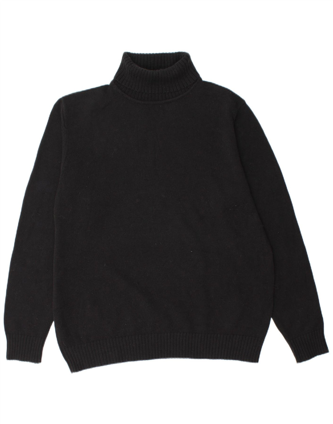 Pulover Jack & Jones pentru bărbați cu gât rulat XL bumbac negru