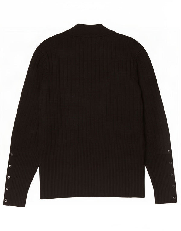 Pulover cu gât țestoasă pentru femei Marks & Spencer UK 14 Medium Negru