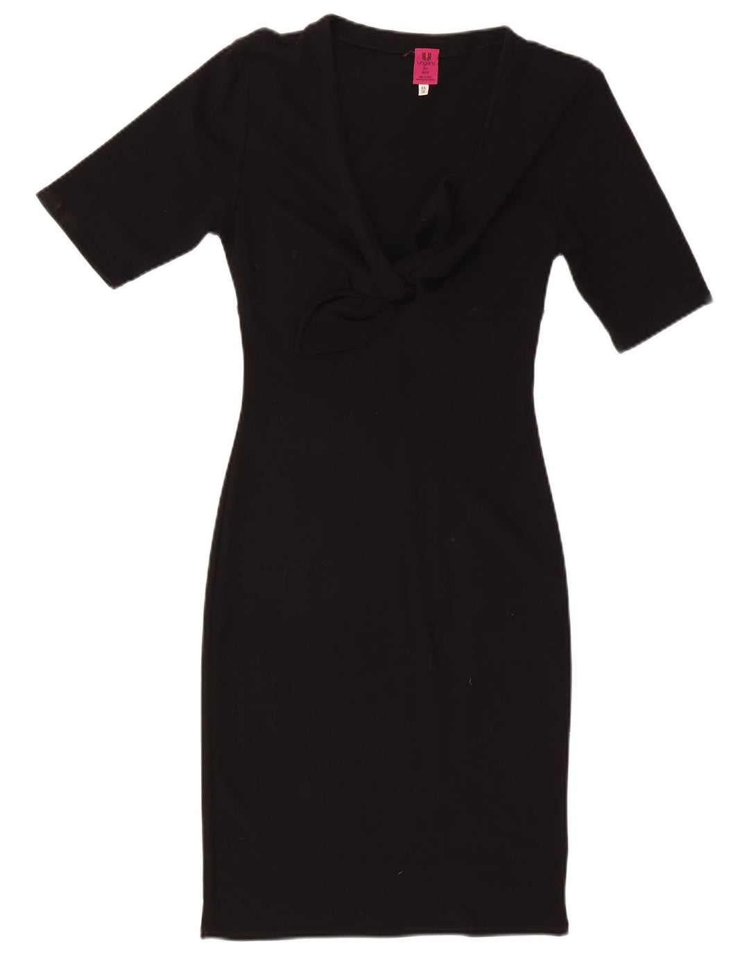 Ungaro rochie bodycon pentru femei UK 10 Small Black