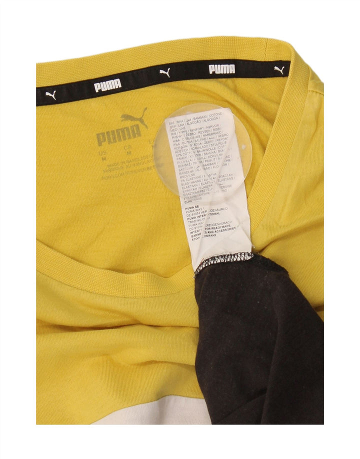 Tricou pentru bărbați Puma Top mediu multicolor din bumbac color bloc
