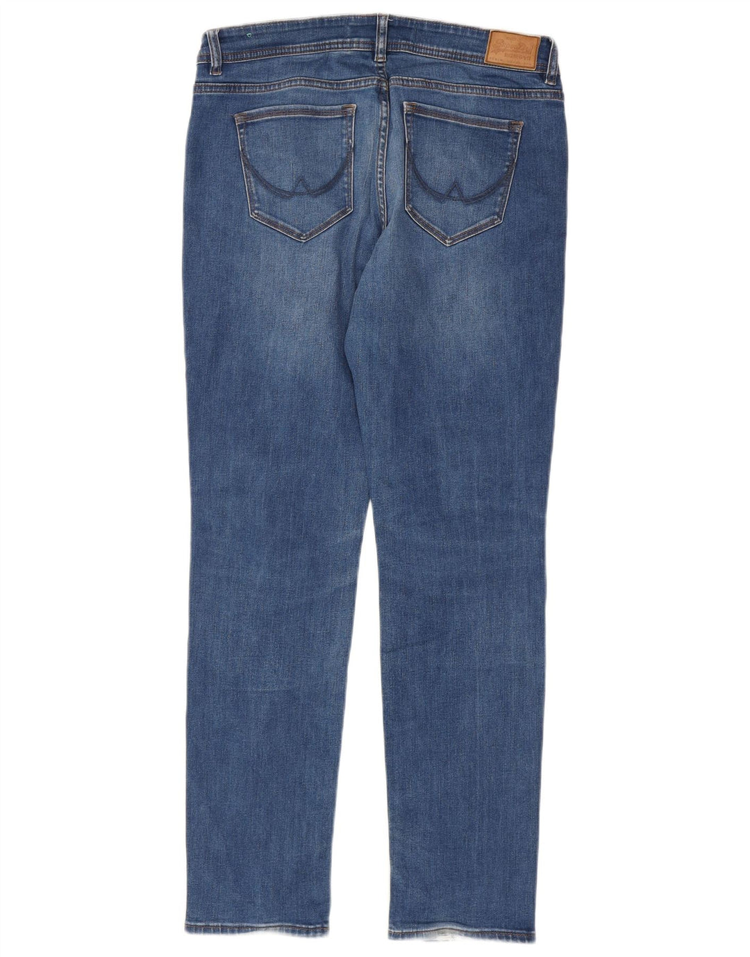 Blugi Superdry Imogen Slim pentru femei W32 L32 bumbac albastru