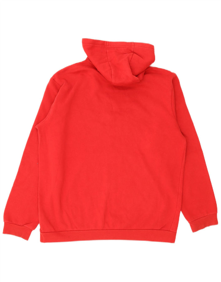 Pulover Adidas pentru bărbați, bumbac roșu mare