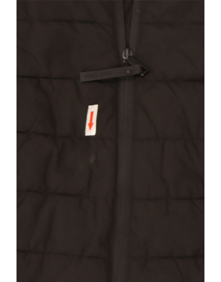 Jack Wills Gilet căptușit pentru femei UK 10 Poliester negru mic