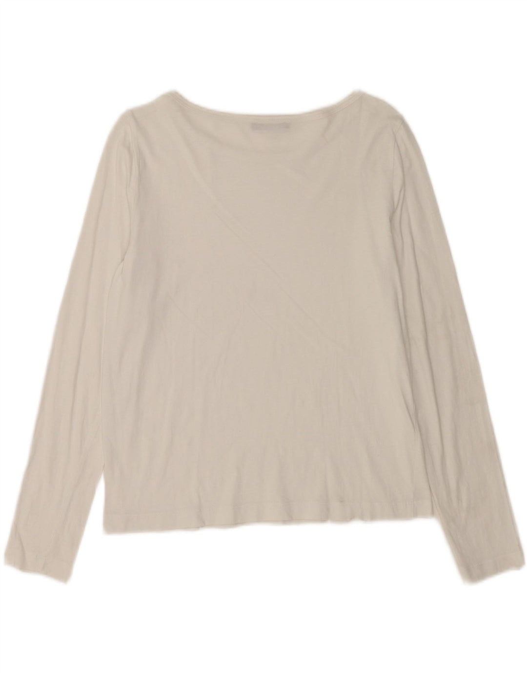 Top pentru femei Zara cu mânecă lungă UK 14 Medium White