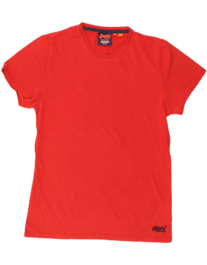 SUPERDRY Tricou Bărbați Top XL Bumbac Roșu