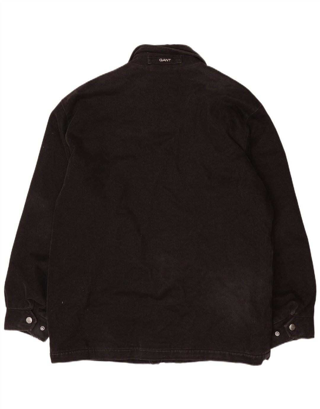 Bomber GANT pentru bărbați UK 38, bumbac mediu negru