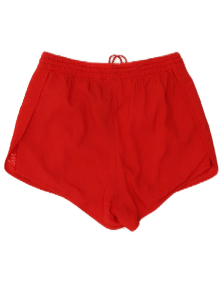Pantaloni scurți sport adidas pentru femei UK 6 XS poliester roșu
