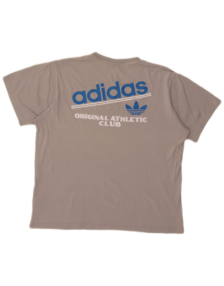 Tricou pentru bărbați Adidas Top XL bumbac gri