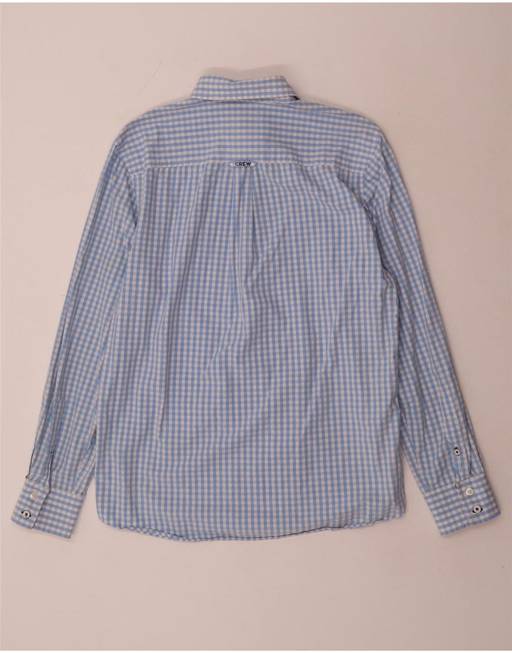 Crew Clothing Cămașă clasică pentru bărbați, albastru mediu Gingham