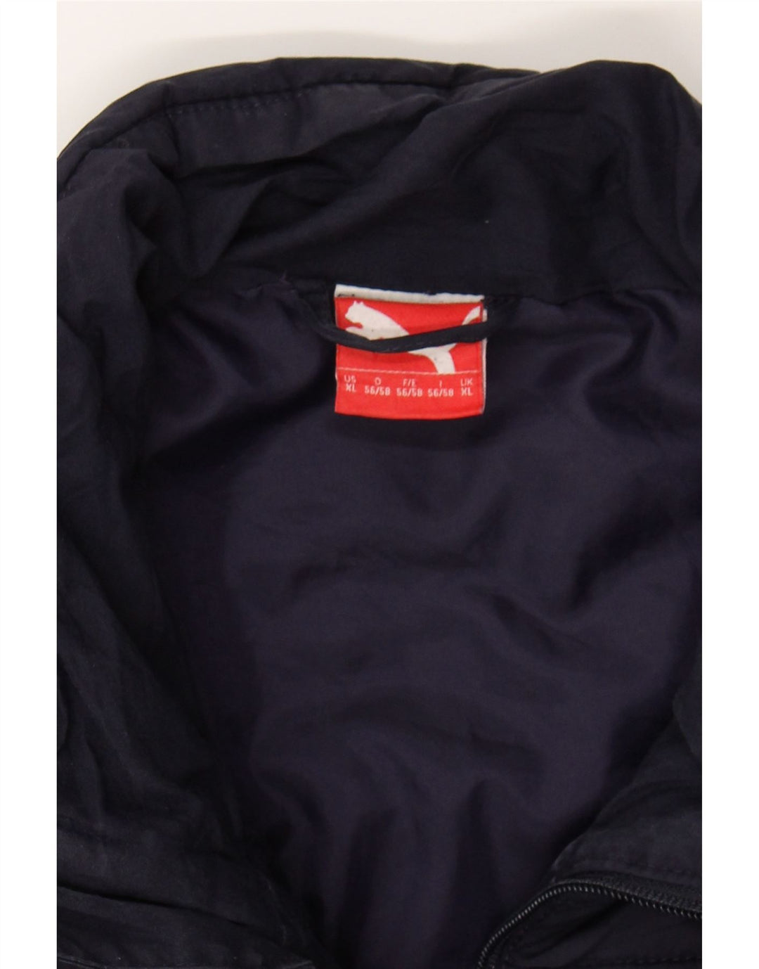 PUMA Mens Padded Jacket UK 42 XL Navy Blue Vintage Puma and Second-Hand Puma from Messina Hembry 