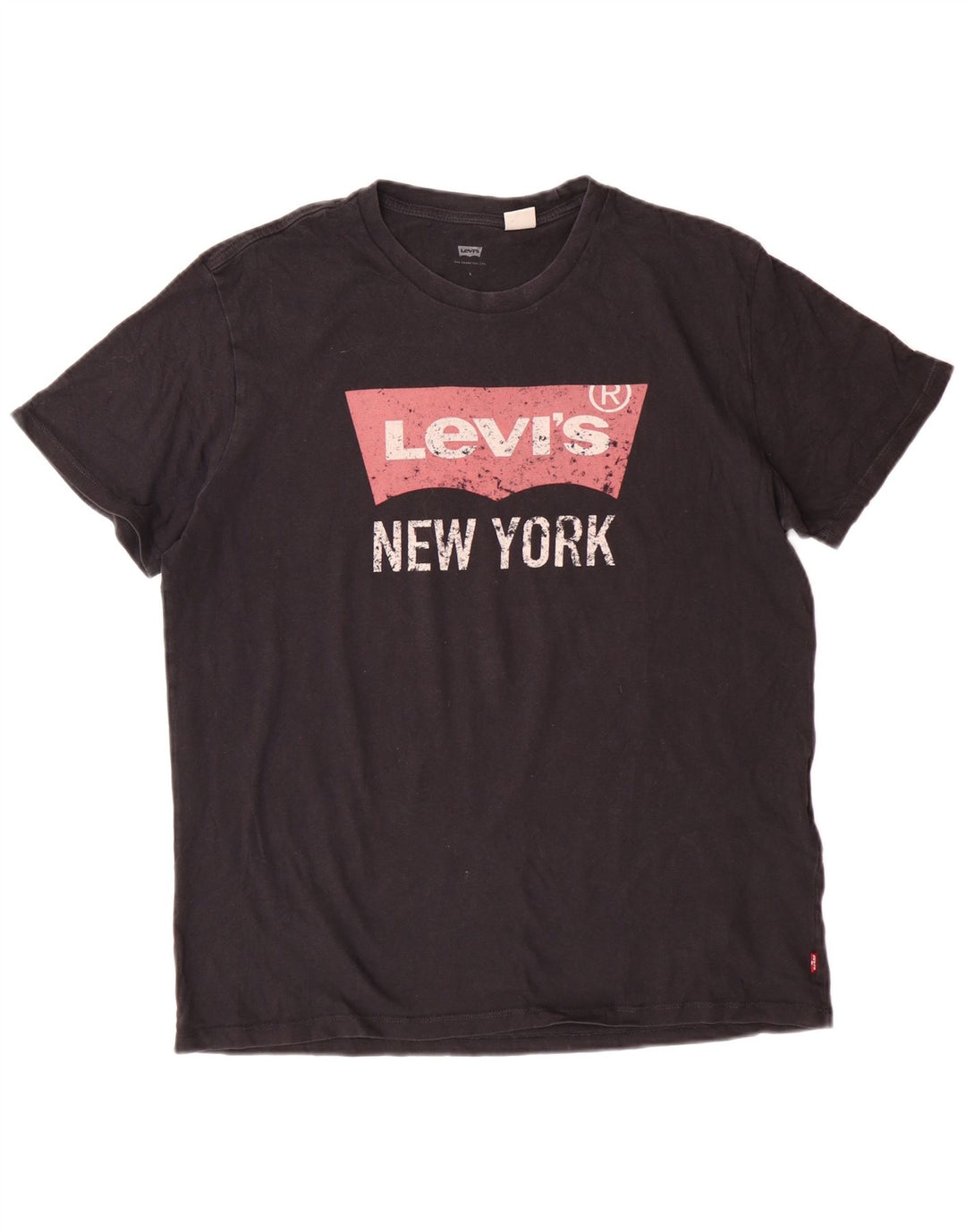 Tricou grafic pentru femei LEVI'S Top UK 16, mare, negru, bumbac