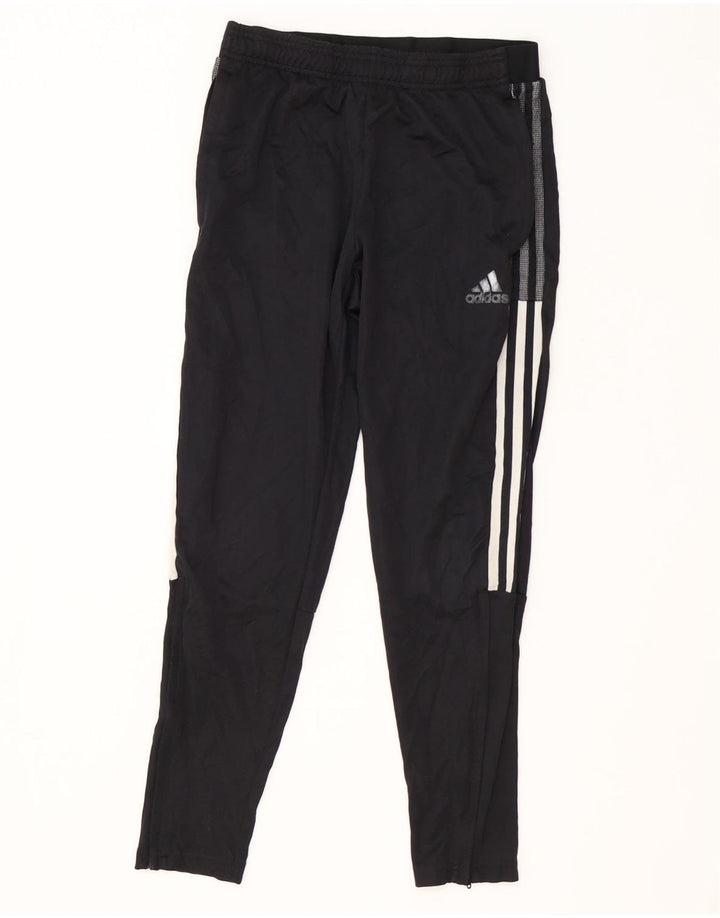 Pantaloni de trening Adidas Aeroready pentru bărbați, poliester mediu negru