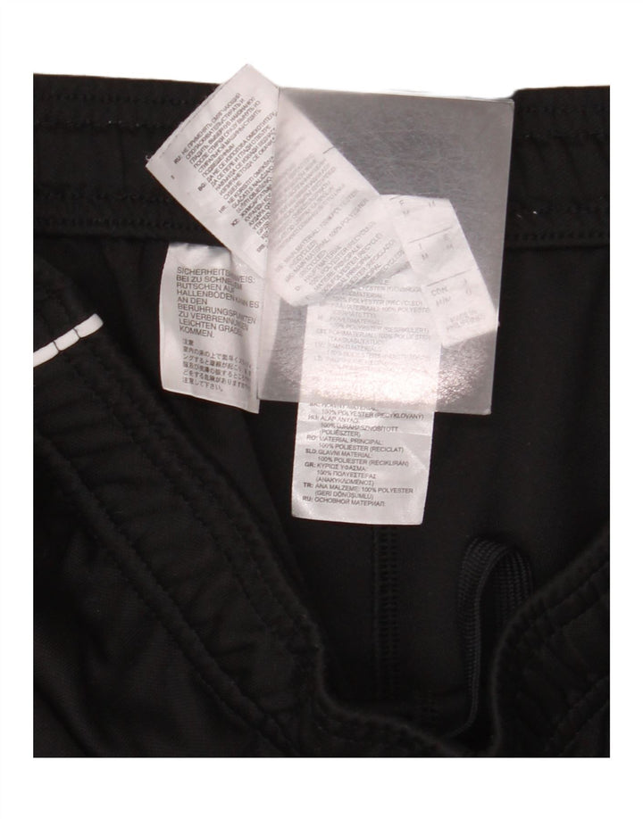 Pantaloni de trening Adidas pentru bărbați, poliester mediu negru