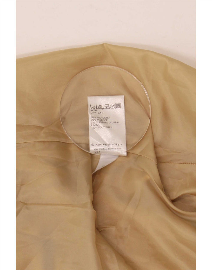 Pardesiu pentru femei Marks & Spencer UK 8 mic, bej, din poliester