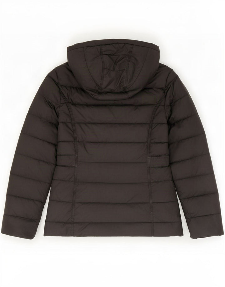 Jachetă căptușită cu glugă The North Face pentru femei UK 14 Poliester mediu negru