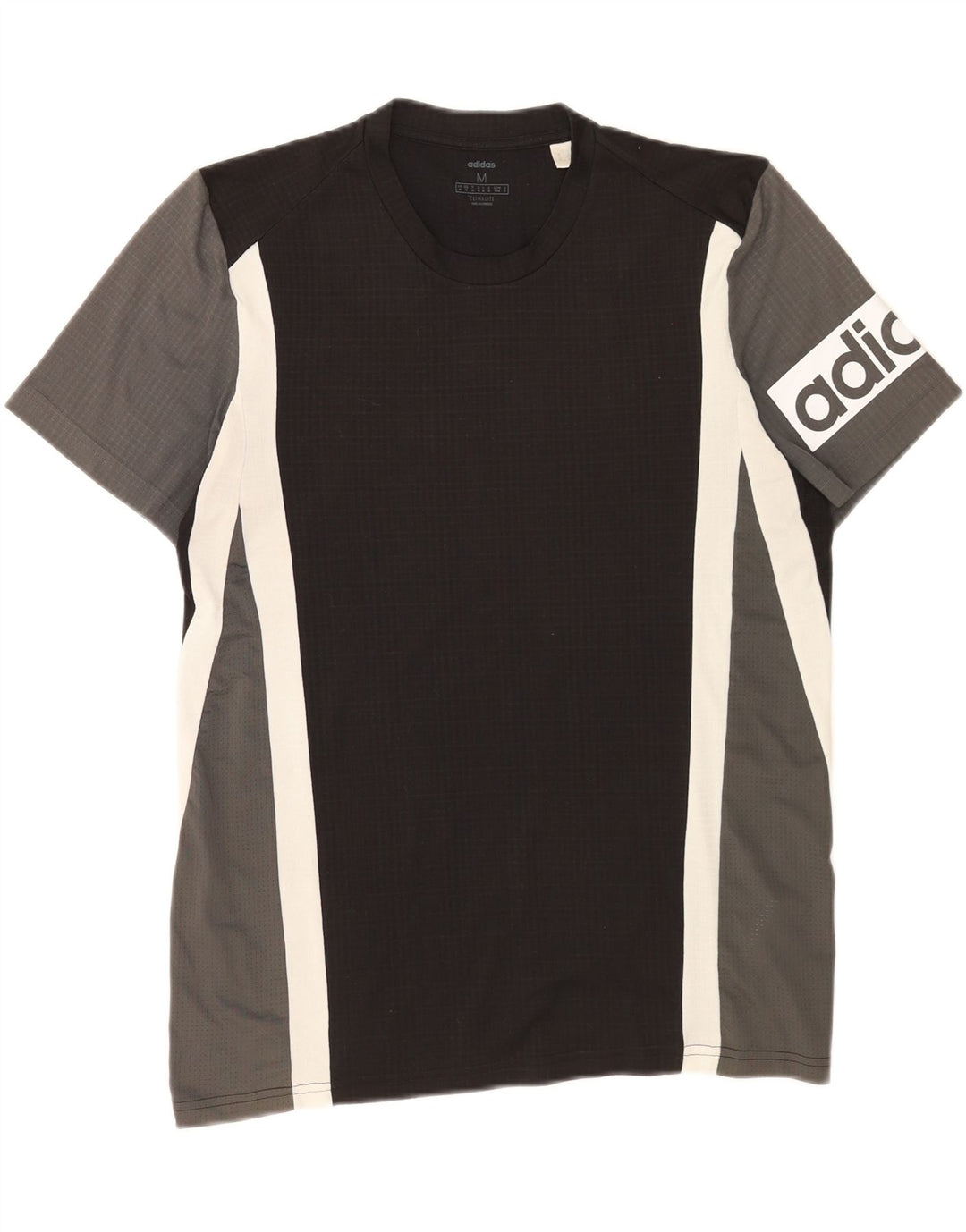 Tricou cu grafic Climalite Adidas pentru bărbați Top Mediu Multicolor Colorblock
