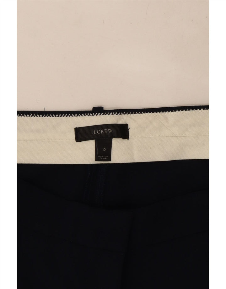 Pantaloni scurți chino pentru femei J. Crew Pegged US 12 Large W34 Bleumarin Poliester