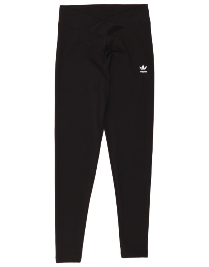Leggings pentru femei ADIDAS UK 10 Poliester negru mic