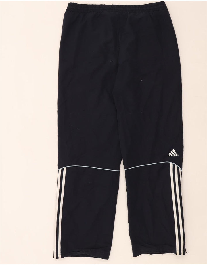 Pantaloni de trening Adidas pentru bărbați, poliester mediu albastru bleumarin