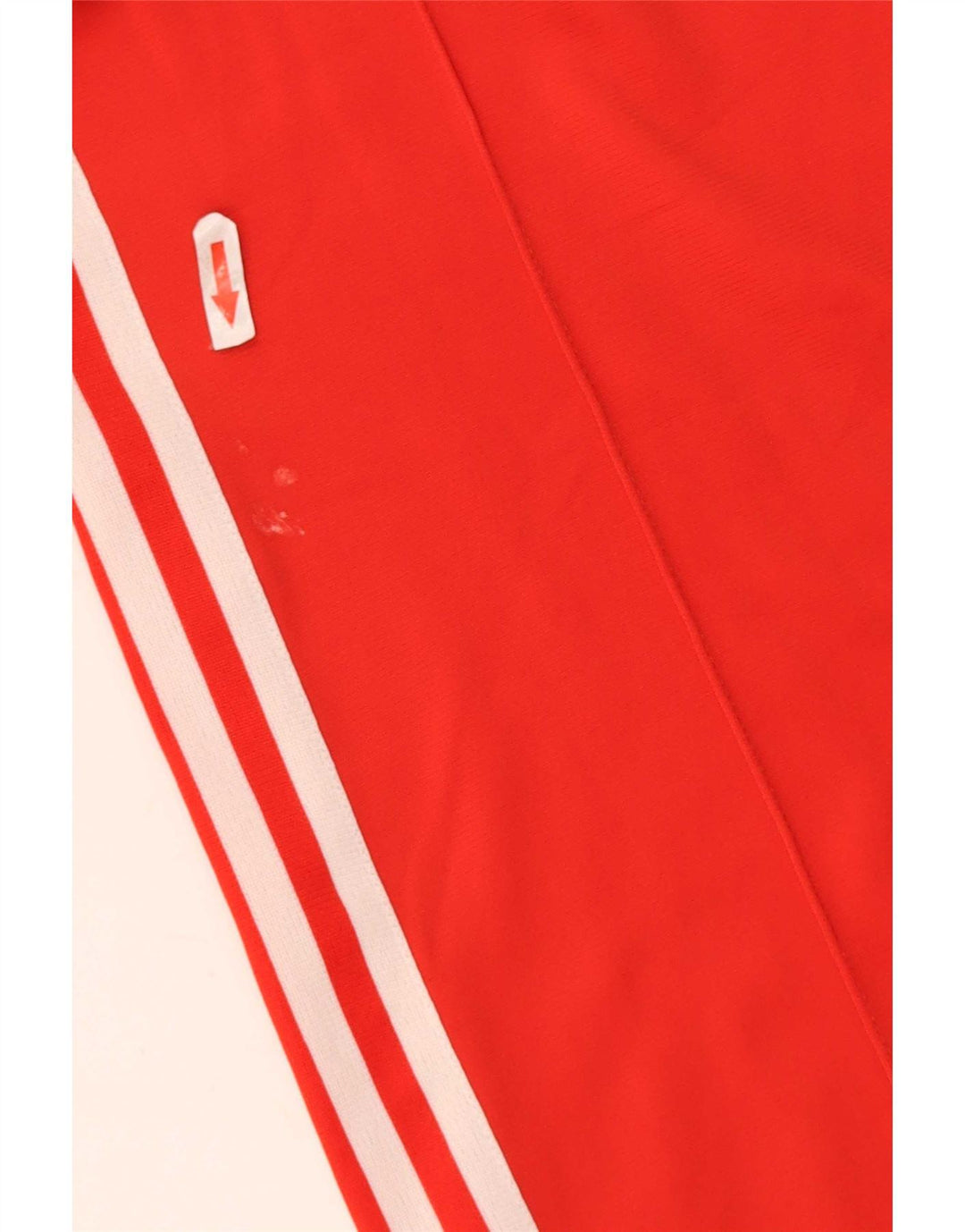 Pantaloni de trening Adidas pentru bărbați, poliamidă roșie medie