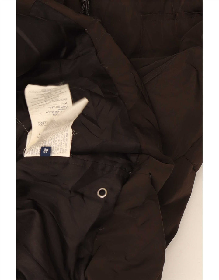 Palton căptușit cu glugă pentru femei Trussardi Jeans IT 46 Poliester maro mare