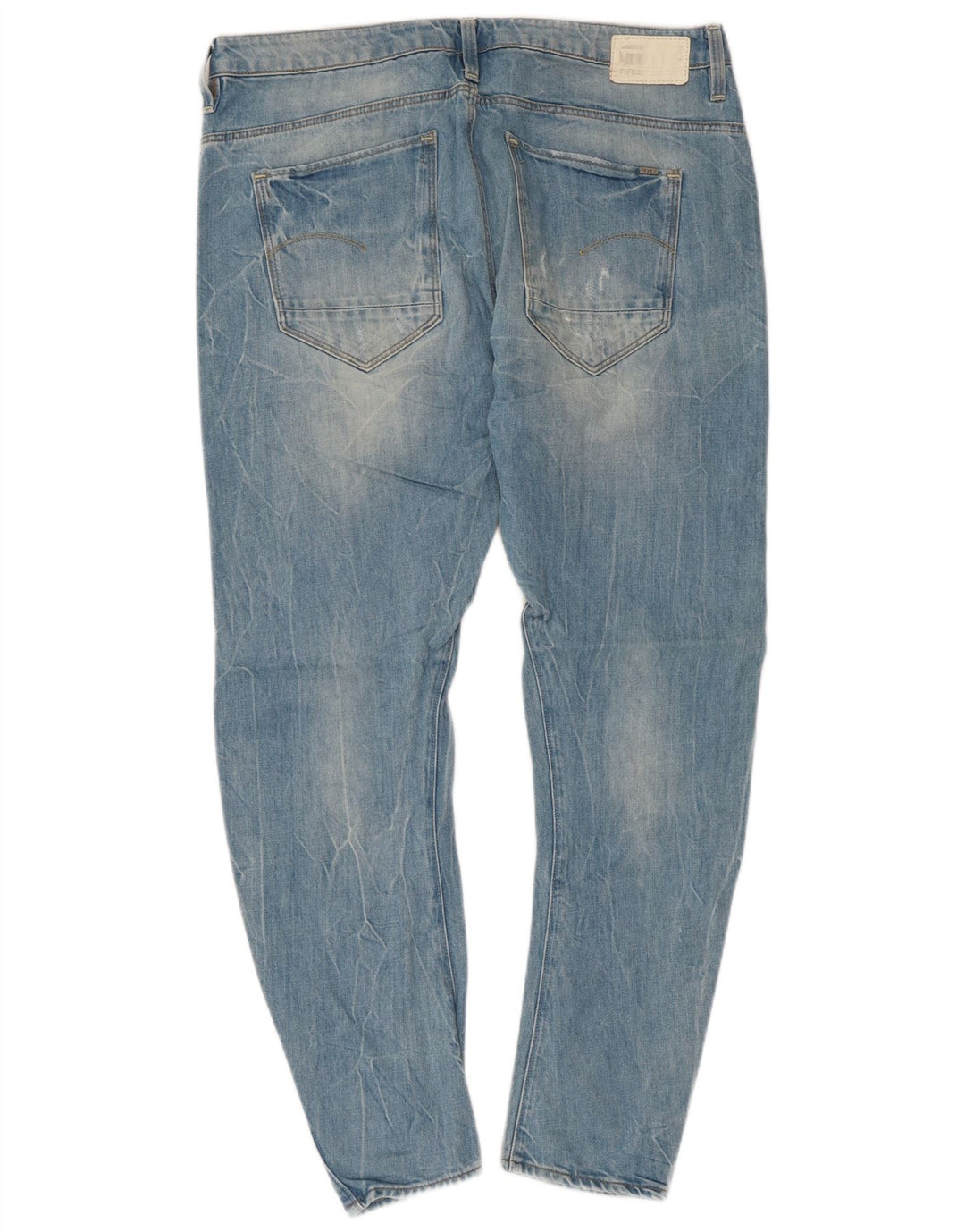 Blugi slim pentru femei G-Star Distressed W28 L27 Bumbac albastru