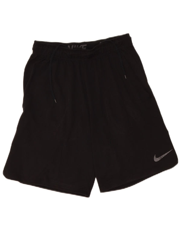 Nike Mens Dri Fit Sport Pantaloni scurti Poliester negru mic