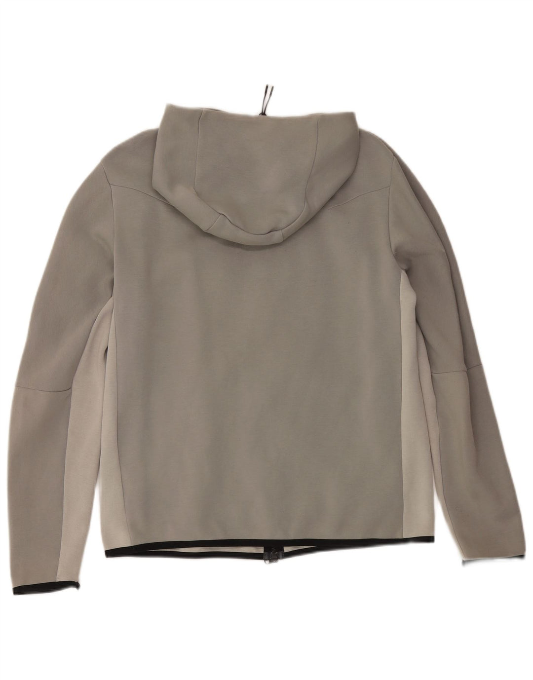 Pulover Nike pentru bărbați, cu fermoar, din bumbac color bloc, gri mediu