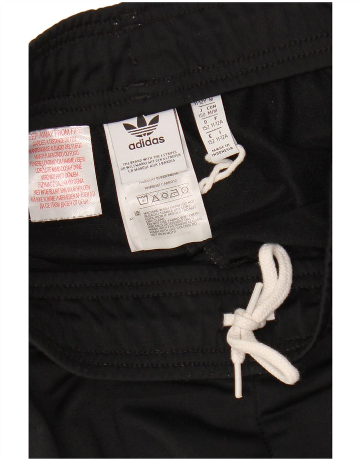 ADIDAS Băieți Pantaloni Trening Pantaloni Joggeri 11-12 Ani Poliester Negru