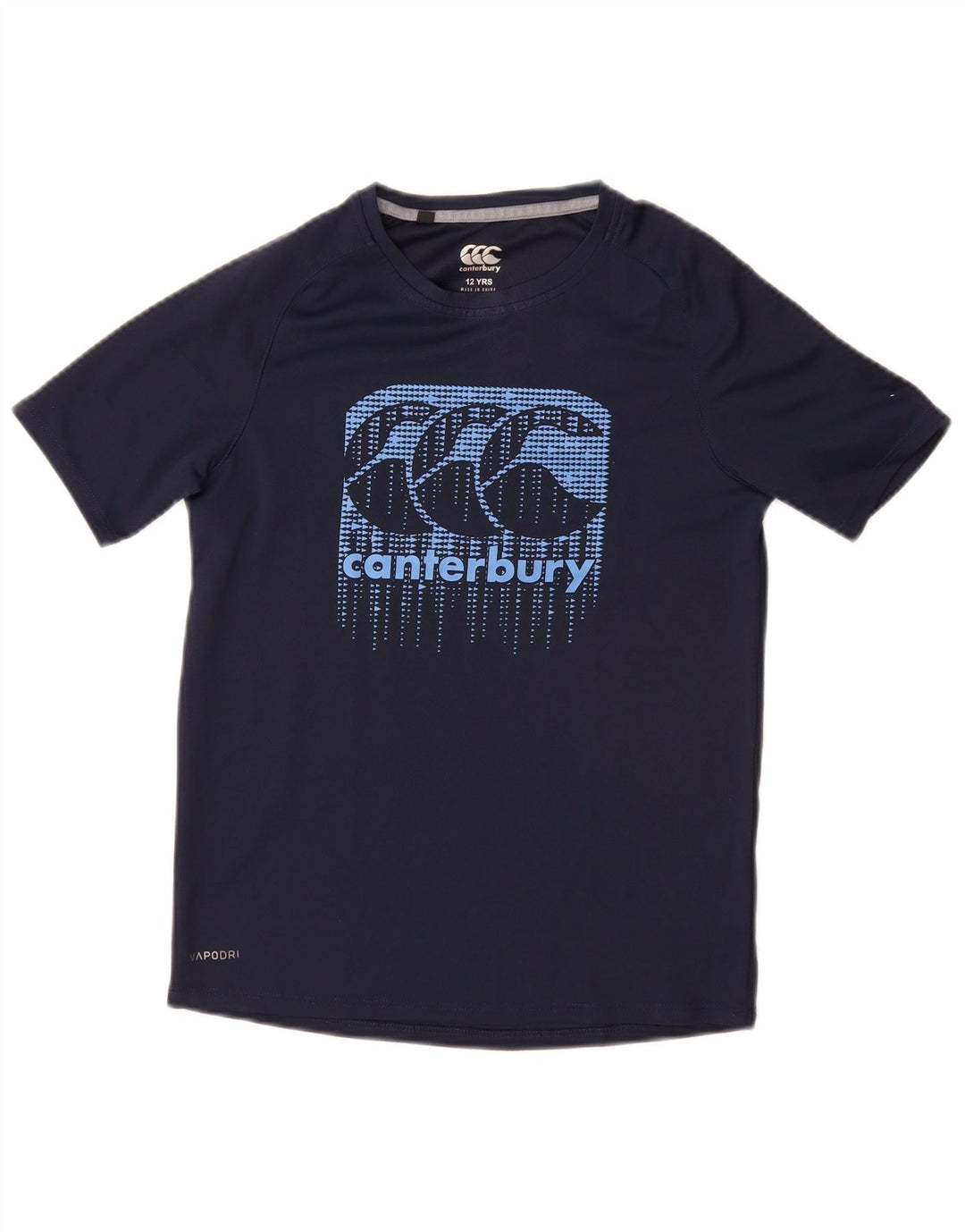 CANTERBURY Tricou grafic pentru baieti Top 11-12 ani Poliester bleumarin