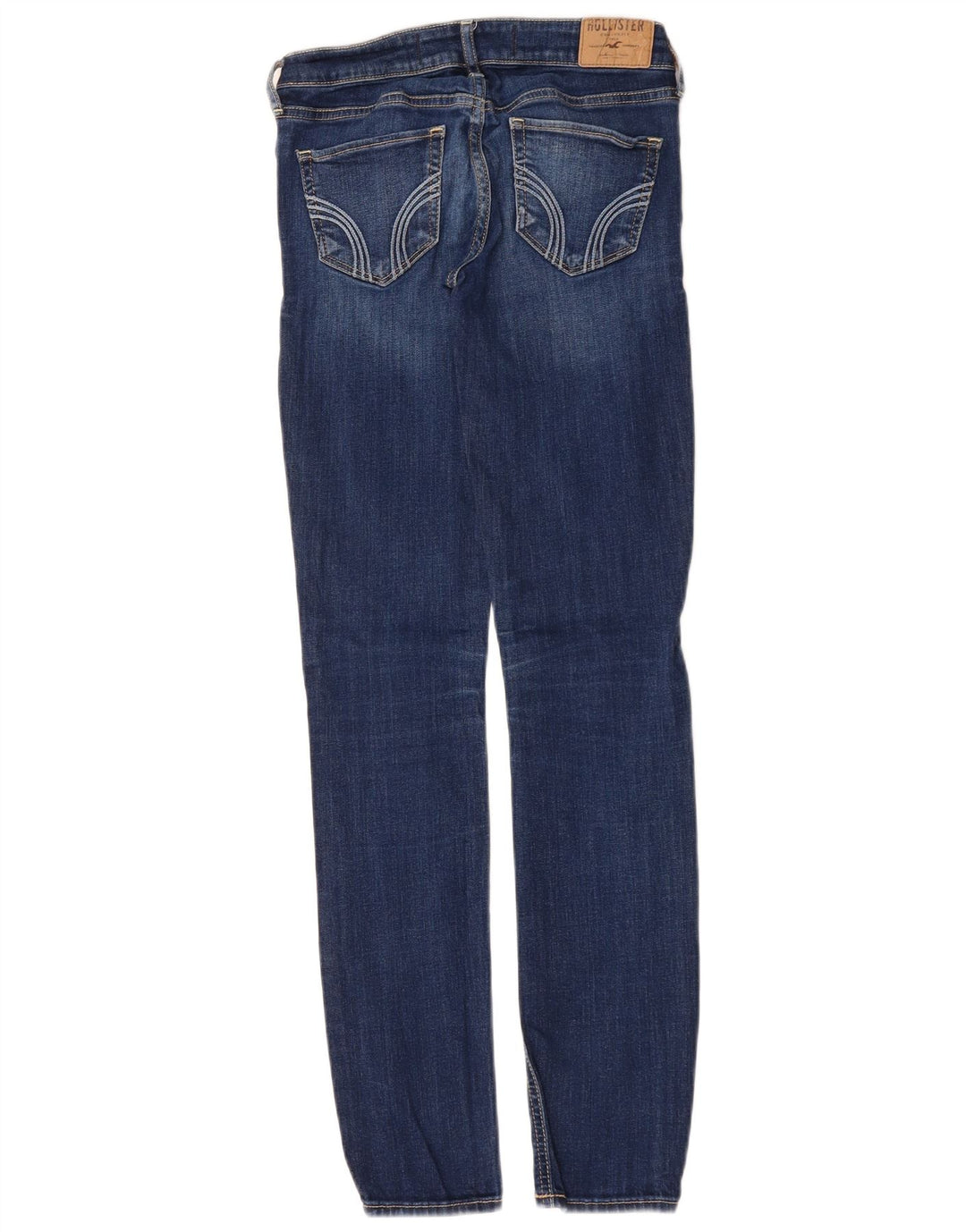 Blugi skinny pentru femei HOLLISTER US 0 XS W24 L31 Bumbac albastru