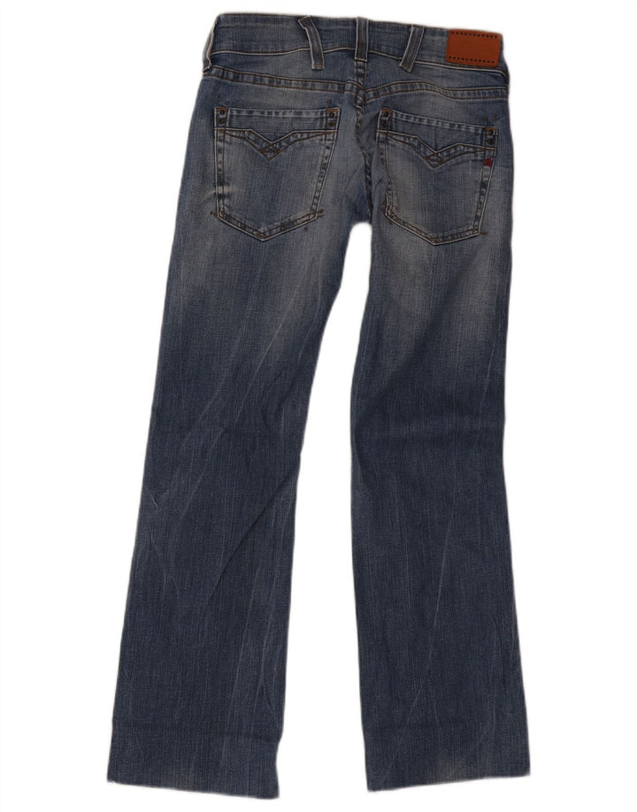 Replay Blugi pentru femei Rabbler Bootcut W25 L32 Bumbac albastru