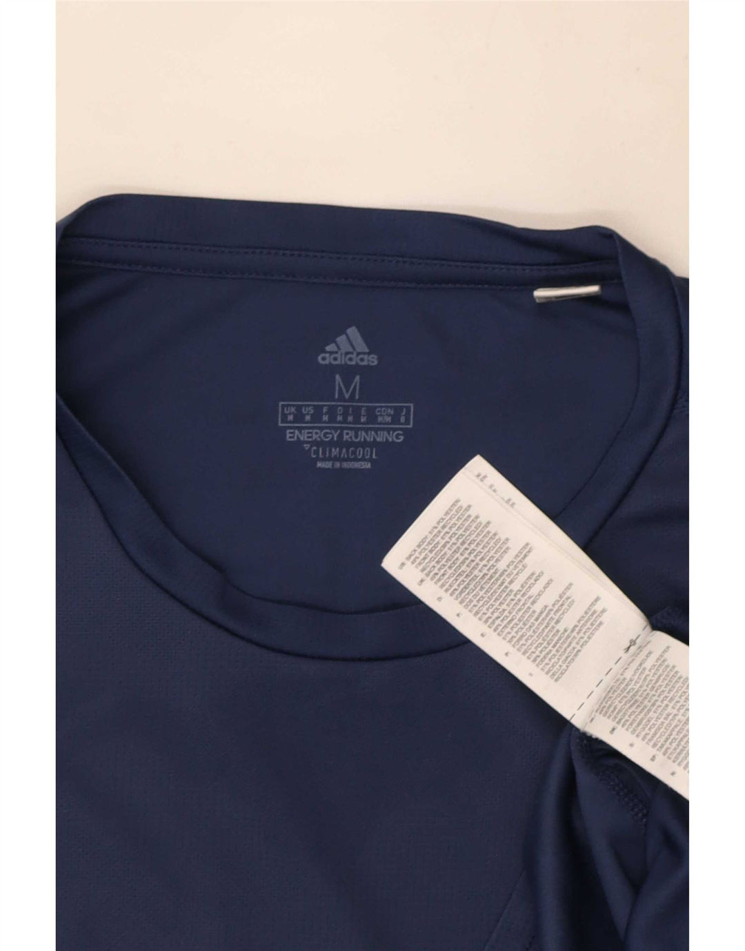 Tricou Adidas Climacool pentru bărbați Top Mediu Bleumarin Camuflaj Poliester