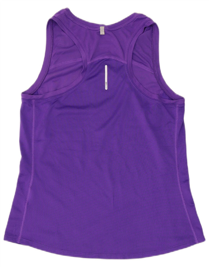Top cu vestă Dri Fit NIKE pentru femei UK 12, violet mediu