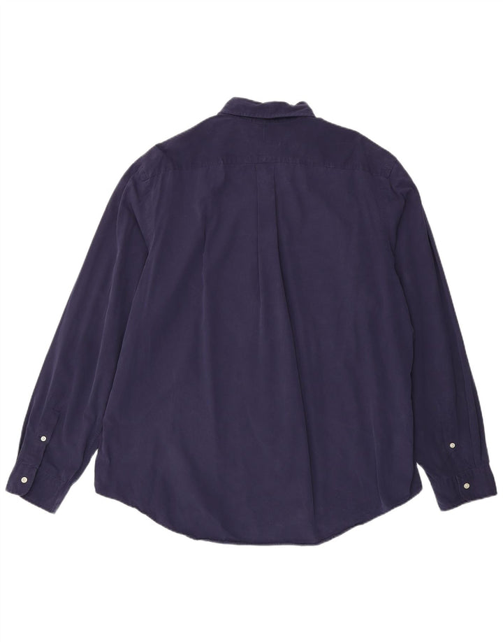 Cămașă Ralph Lauren bărbați 2XL bumbac bleumarin
