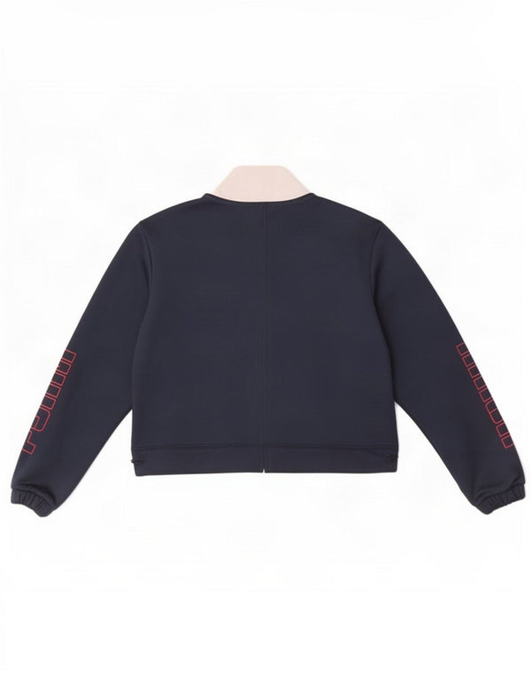 Pulover pentru femei Puma Crop Graphic Pulover UK 6 XS Bleumarin Colorblock